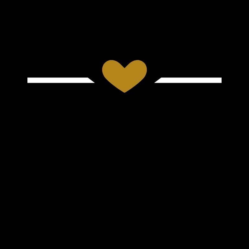 Linie Herz Gold
