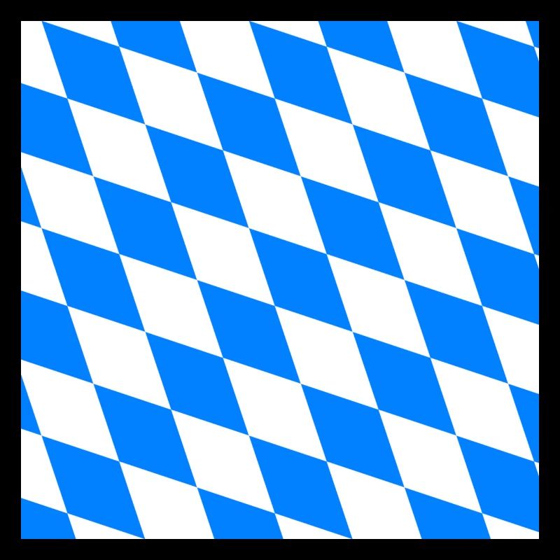 Bavaria pattern Bavarian mask
