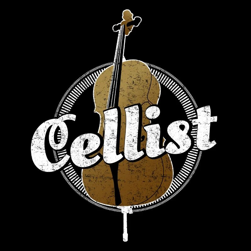 Musicien d'instruments à cordes violoncelle