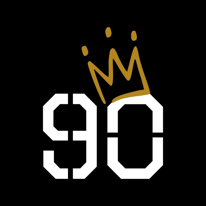 90. Geburtstag 90 Krone Oma Opa Geschenk