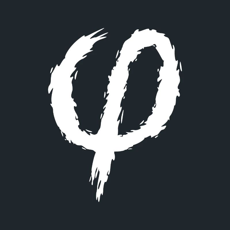 Brosse d'icône signe phi