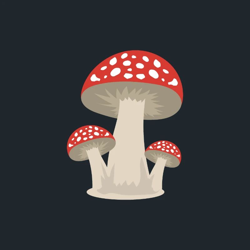 Idée cadeau forêt champignon chanceux