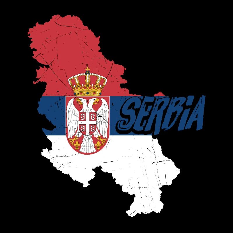 Serbie Balkans | Serbe Serbe Drapeau Idées cadeaux