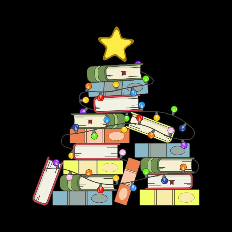 Arbre de Noël Bookish I