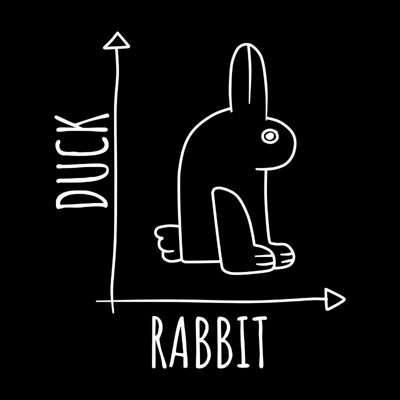 Wittgenstein canard lapin de diagramme illusion d’optique
