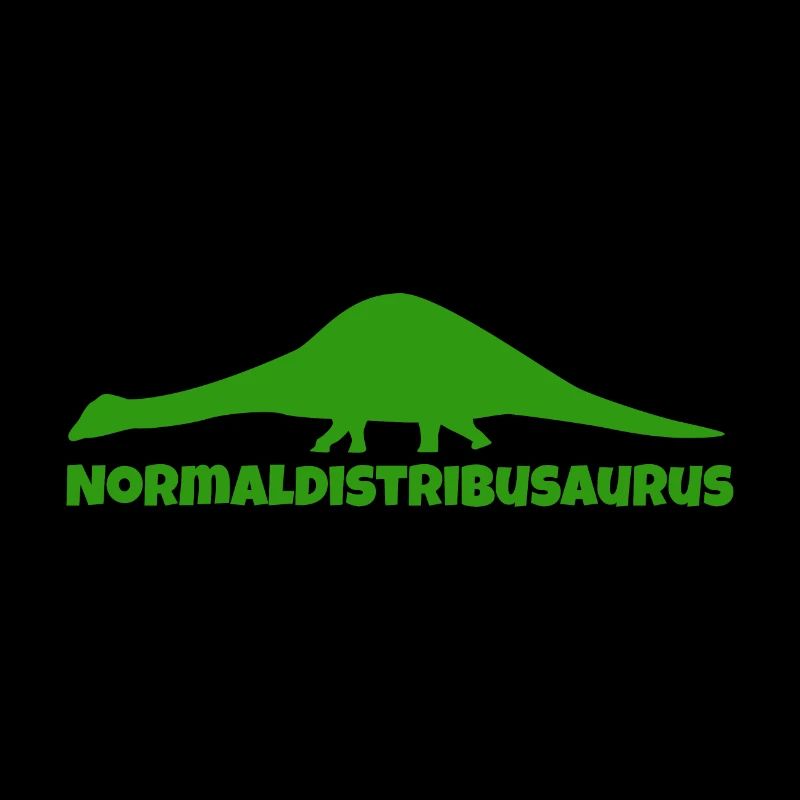 Math Symbol Normaldistribusaurus Dinosaurus Gift