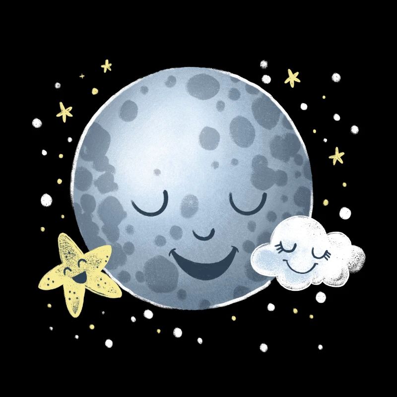 Der Mond und die Sterne