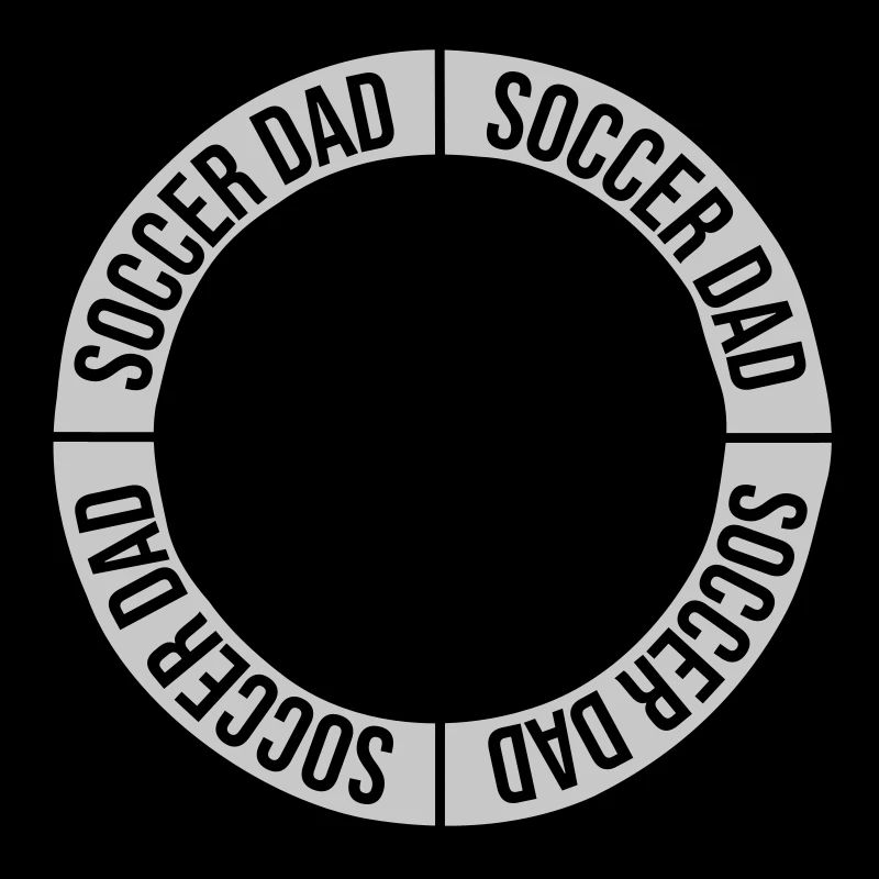 Ring Soccer Dad Logo