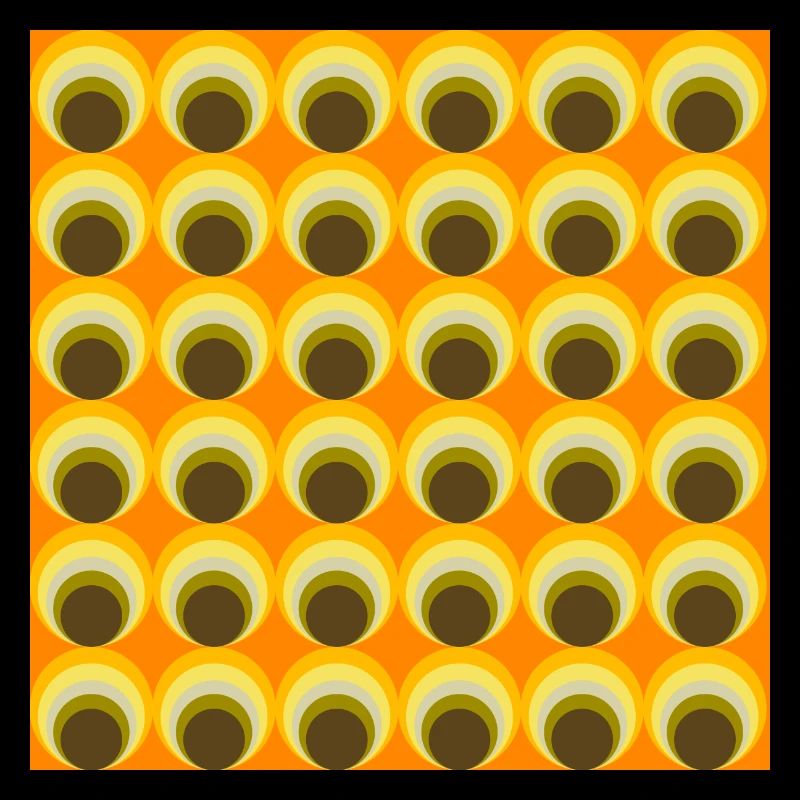 Geometric vintage circles