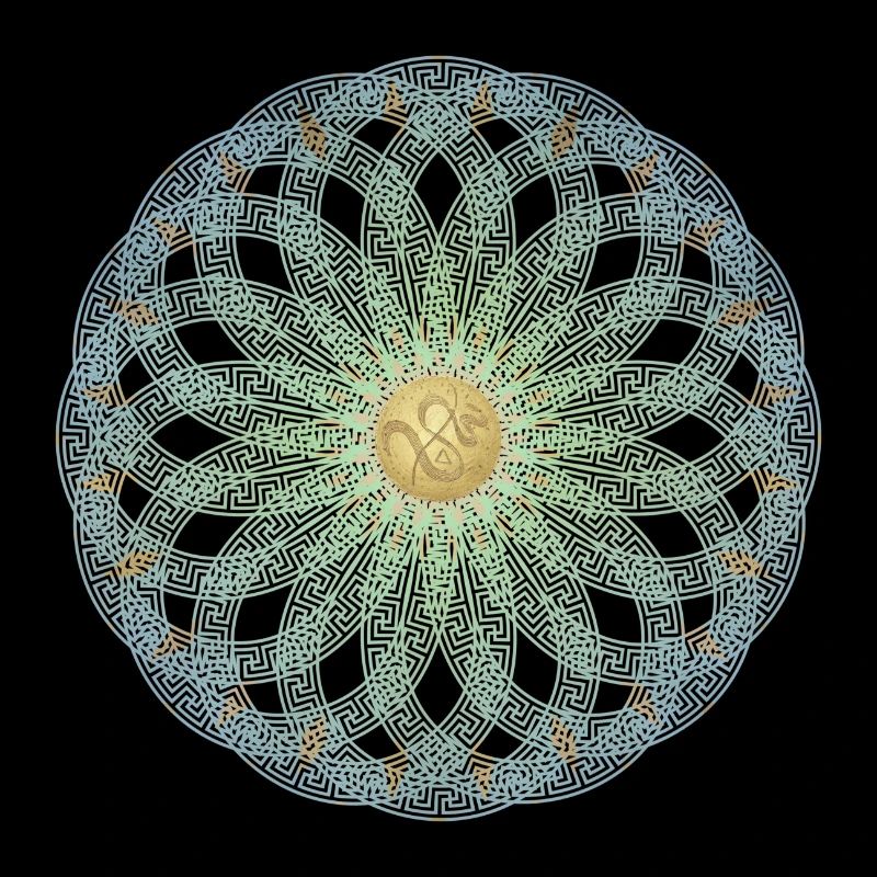 Mandala griechische Unendlichkeit, SSL