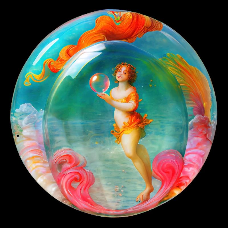 venus in der seifenblase