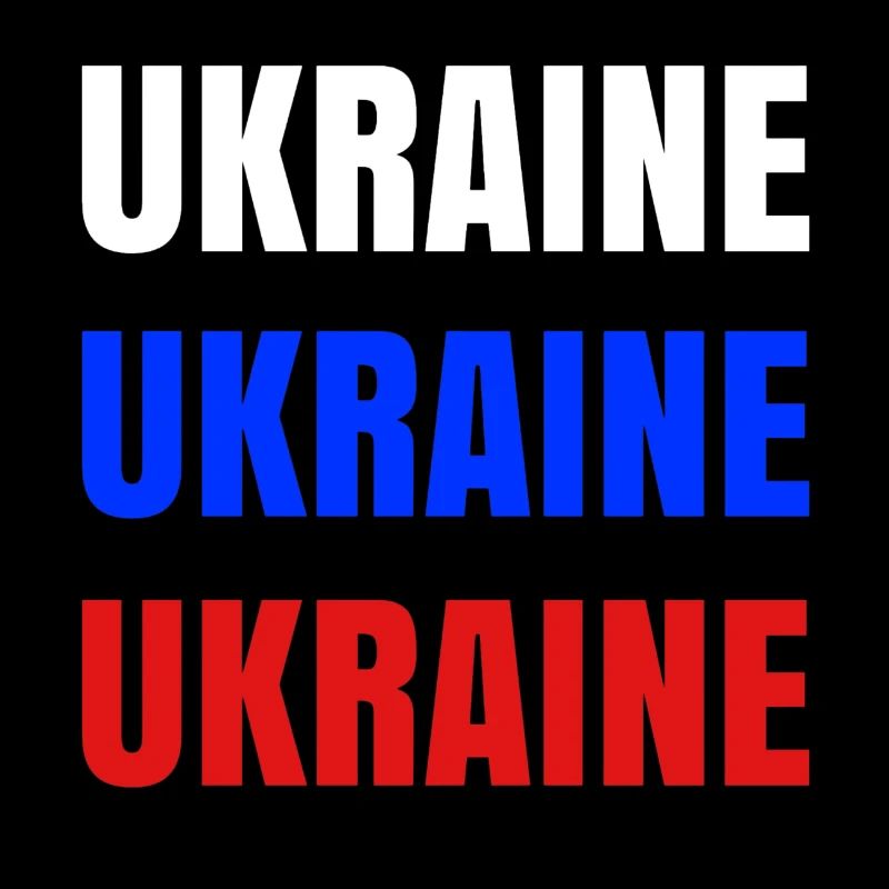 Ukraine Russian Flag