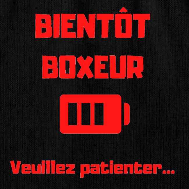 BIENTOT BOXEUR ROUGE
