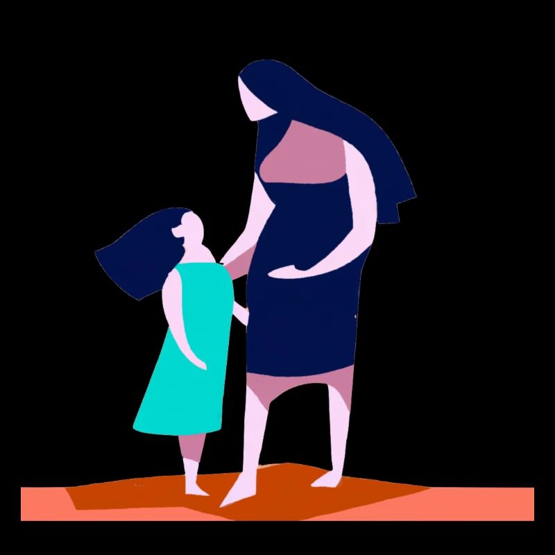 Mama mit Tochter