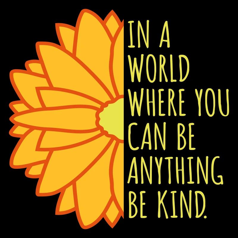 you can be kind