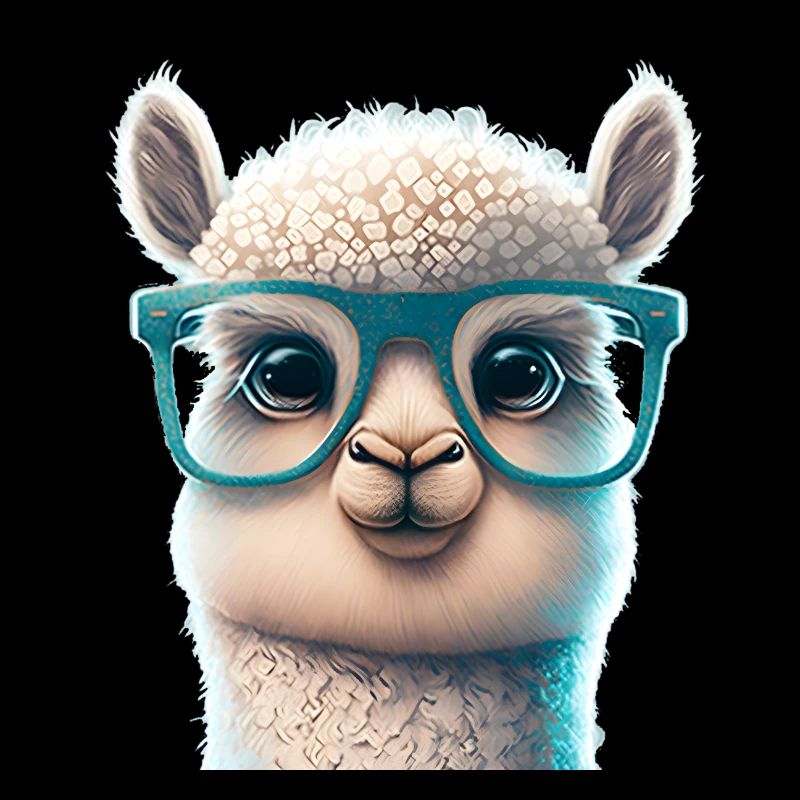 Cute Cute Cute Cartoon - Lama