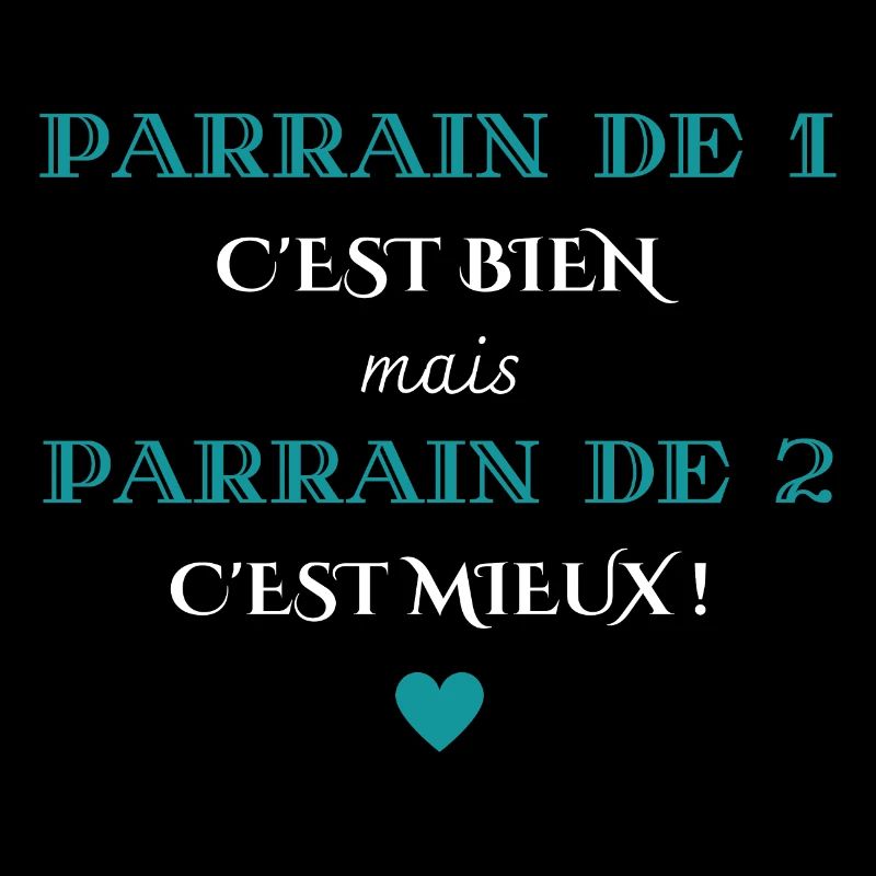 parrain de 1 c'est bien mais de 2 c'est mieux