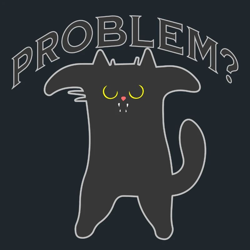 Katze Problem? - Katzenfreunde - Geschenk