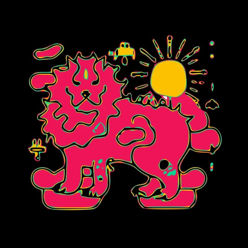 Kriko le lion rouge