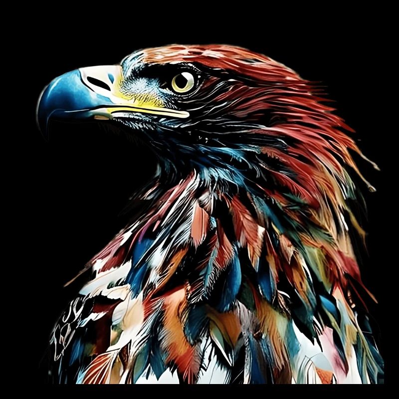 Adlerkopf, eagle in carne griffiths style