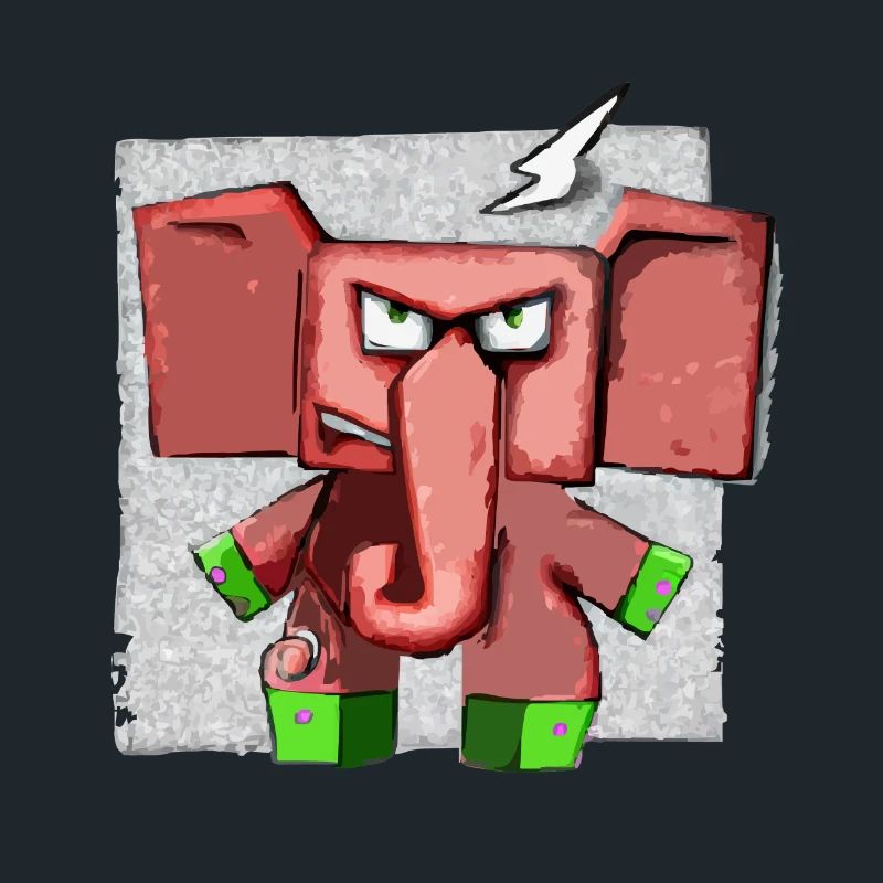 Blax the grumpy elephant