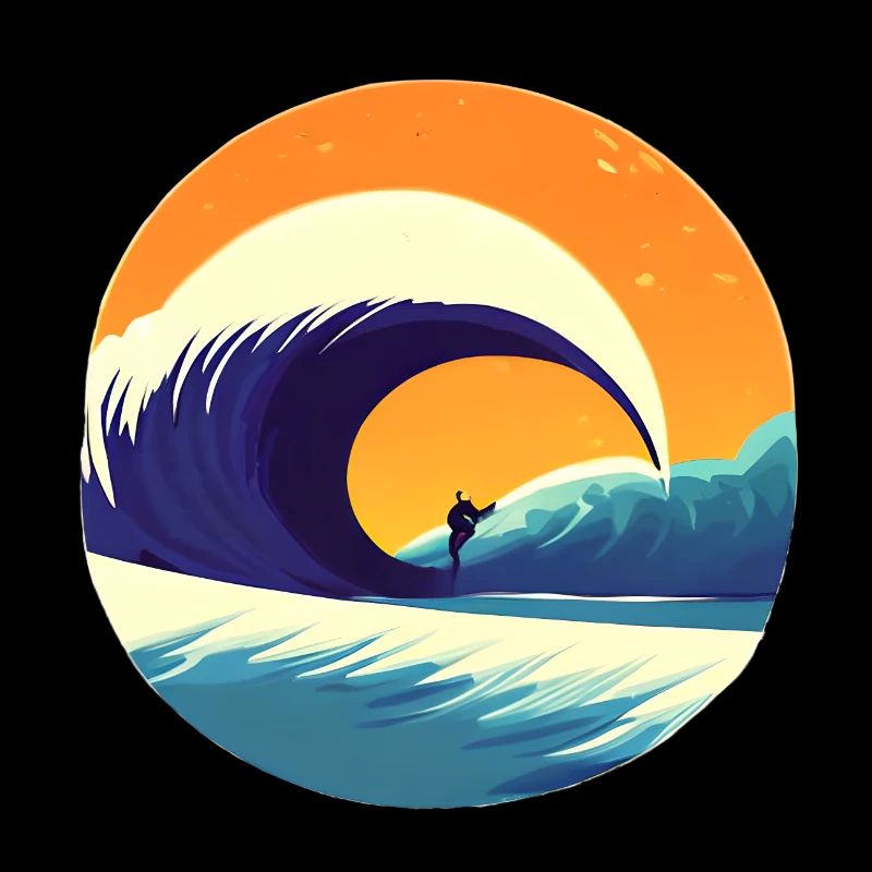 Surfer Surfer Planche de surf Surfer Surfing
