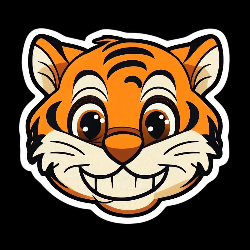 Cartoon Tiger