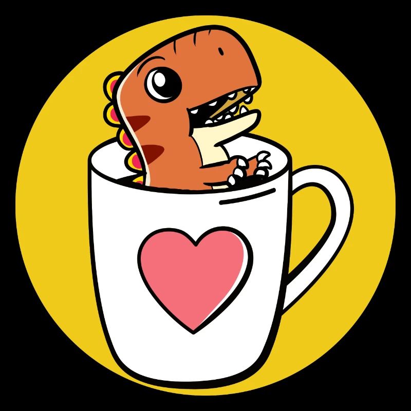 Tea Rex Tyrannosaurus