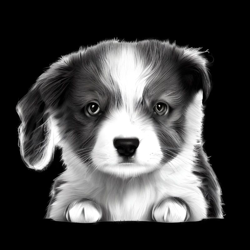 Berger australien chien chiot propriétaire de chien