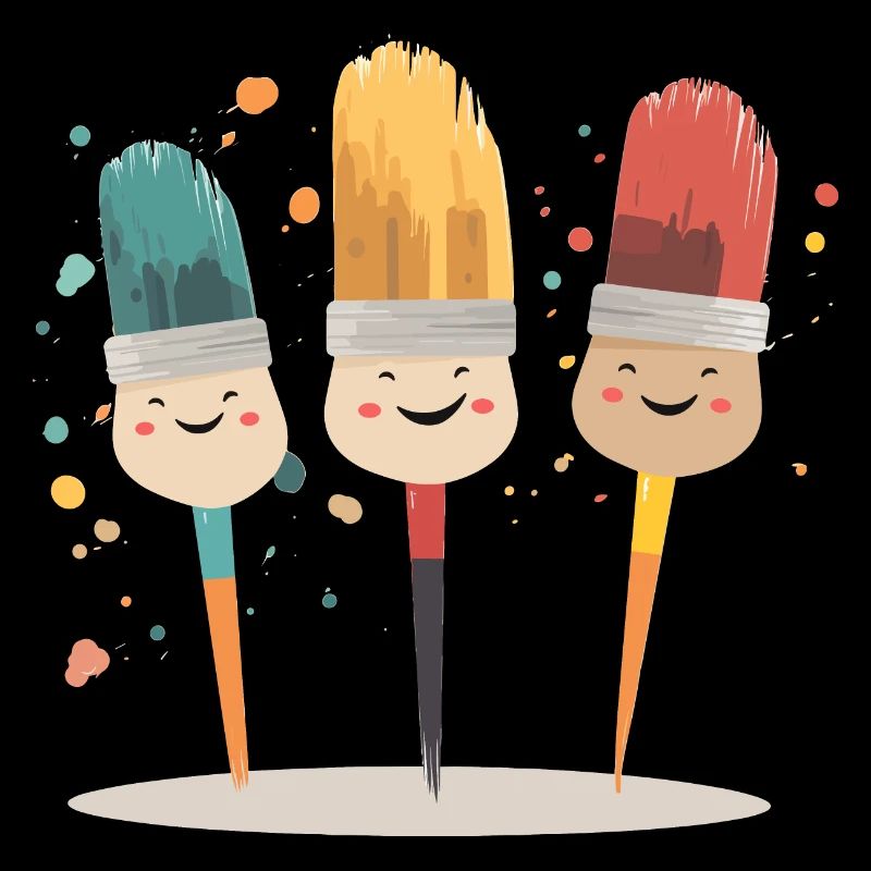 Funny brushes