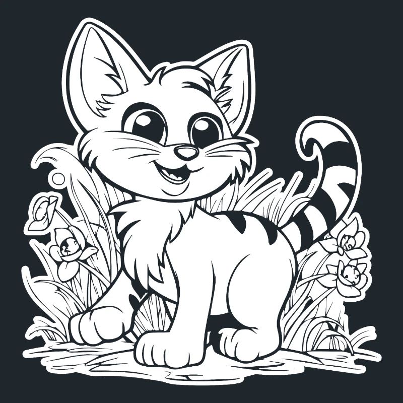 Chat chaton chaton dame