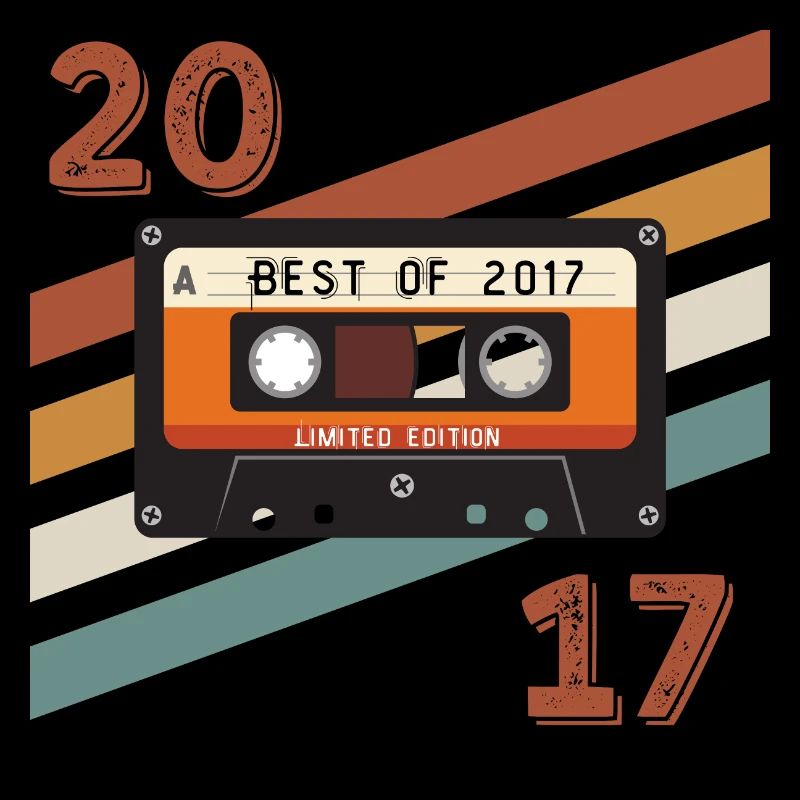 2017 retro vintage anniversary