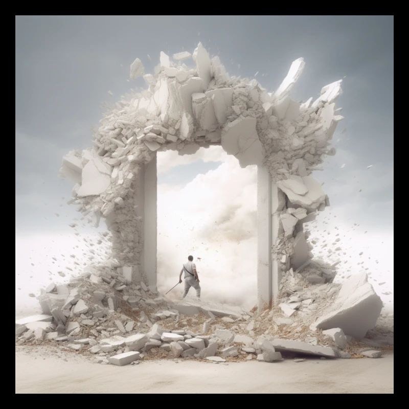 Percée dans le désert