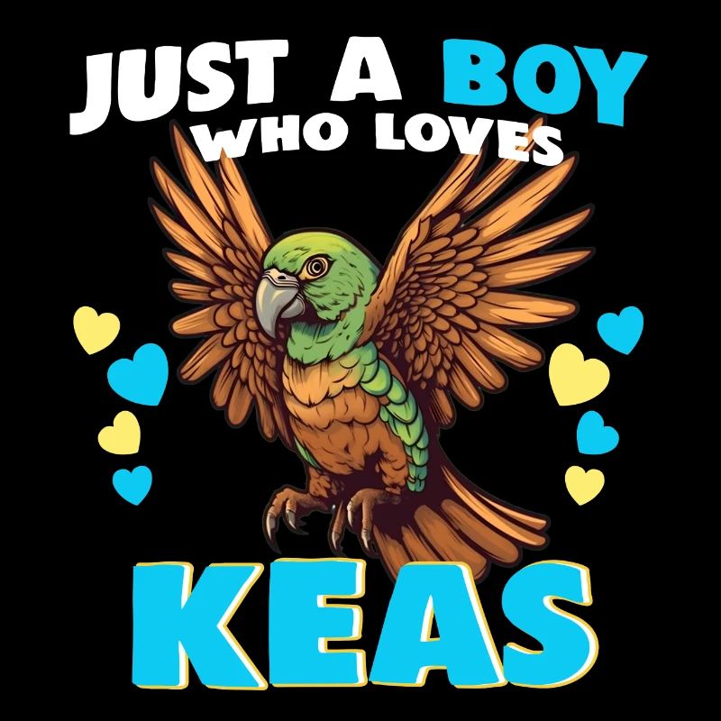 Just a Boy who Loves Keas