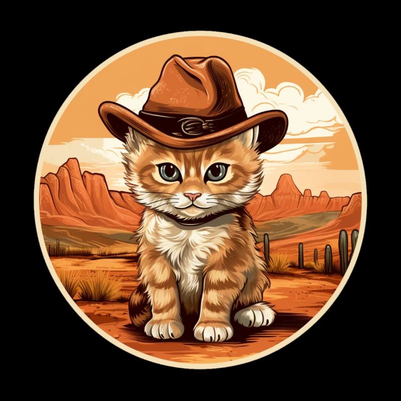 Chat du Far West