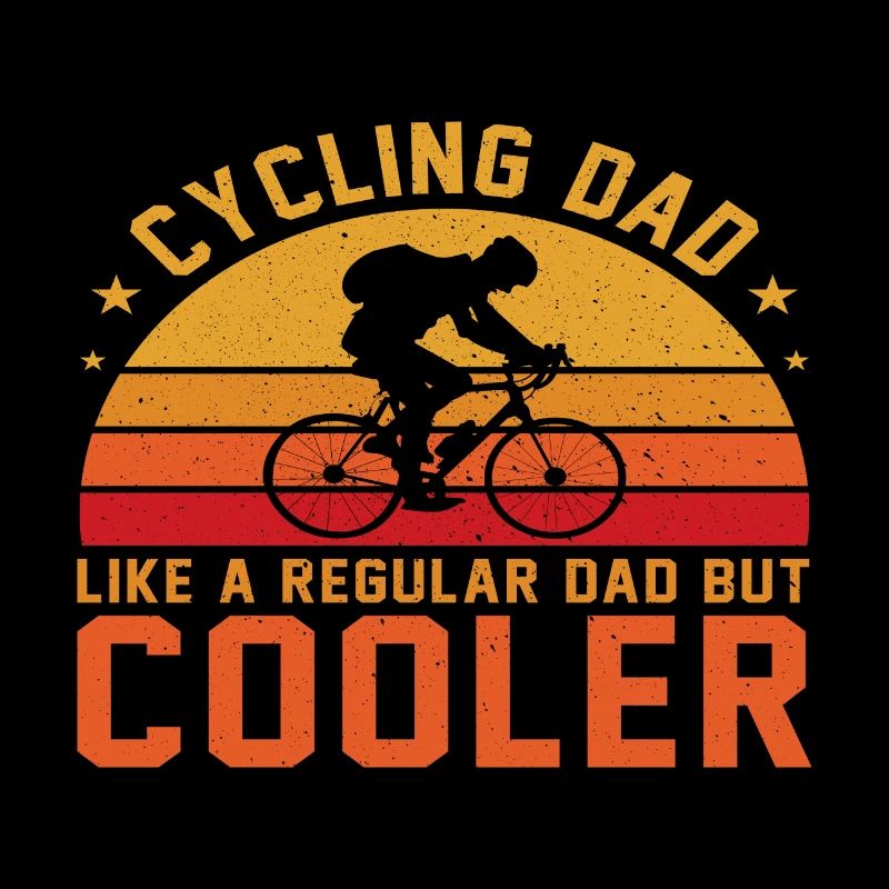 Cycling Dad like a regular Dad but cooler