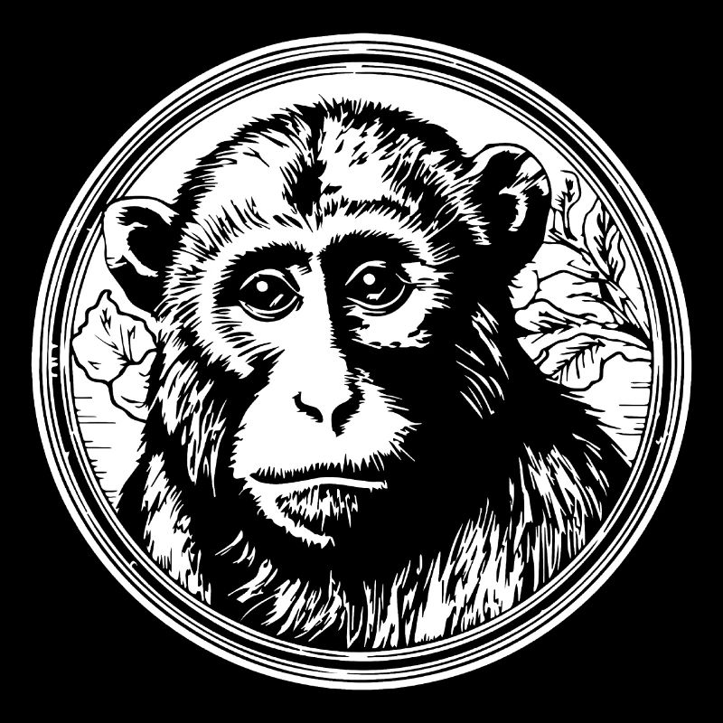 Singe Singe Visage de Singe Jungle