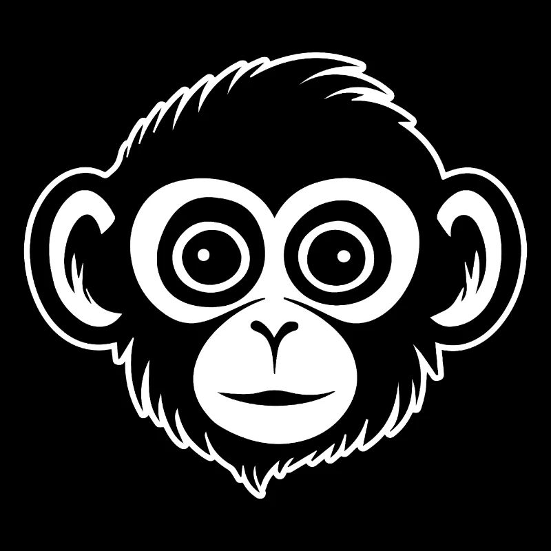 Singe Singe Visage de Singe Jungle