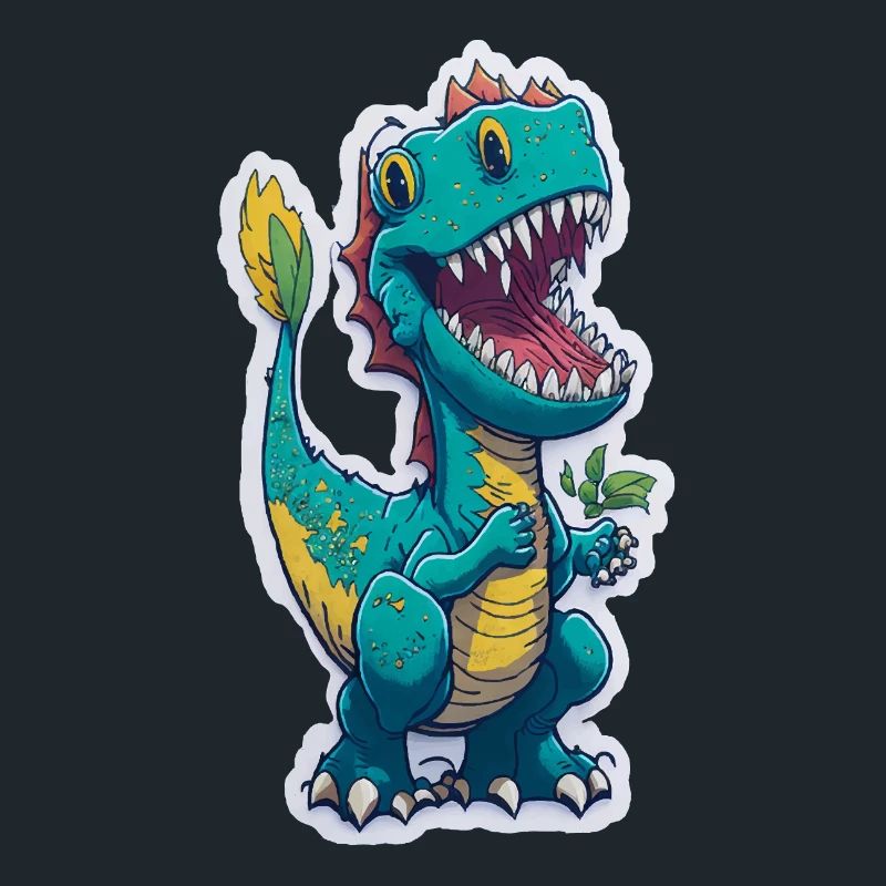 Dinosaurier lustig cool