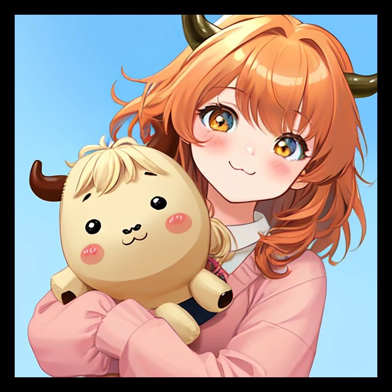Schottisches Anime-Mädchen