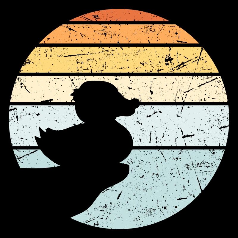 Caoutchouc Caoutchouc Bain Canard Canard Falaise Sun Moon