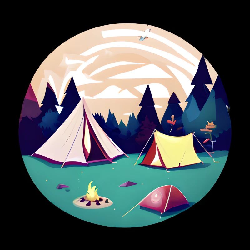 Camping Wohnwagen Camp Geschenk Zelten Wohnmobil