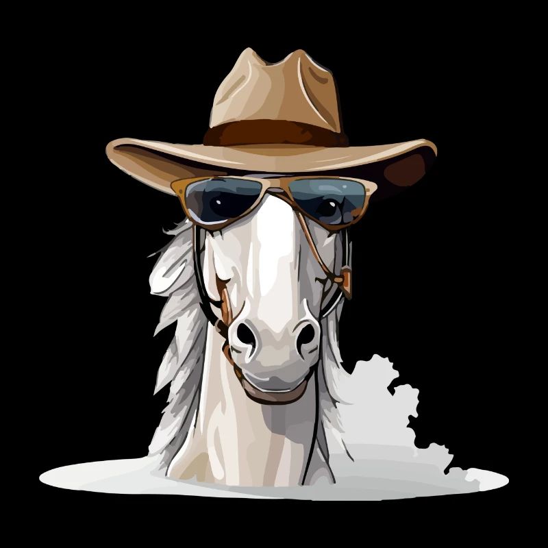 Kali le cheval cowboy