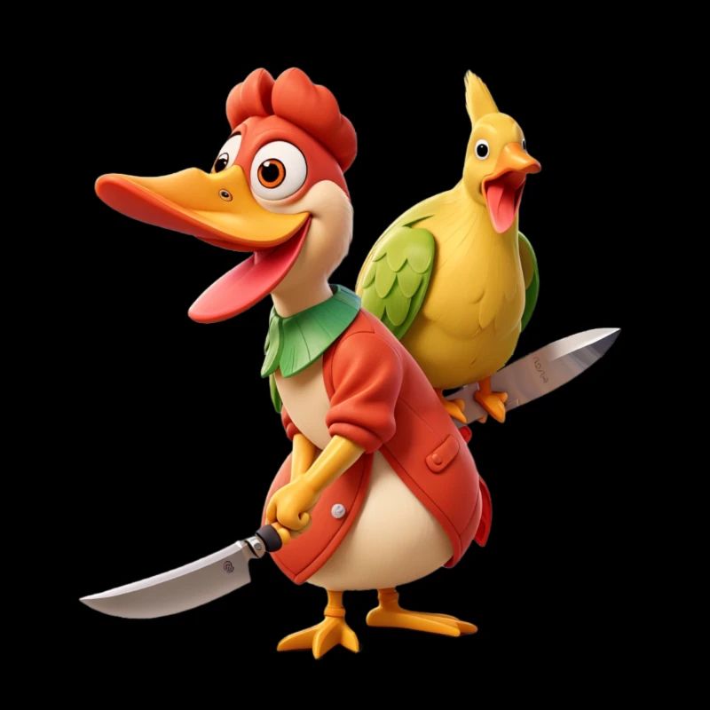 Canards fous