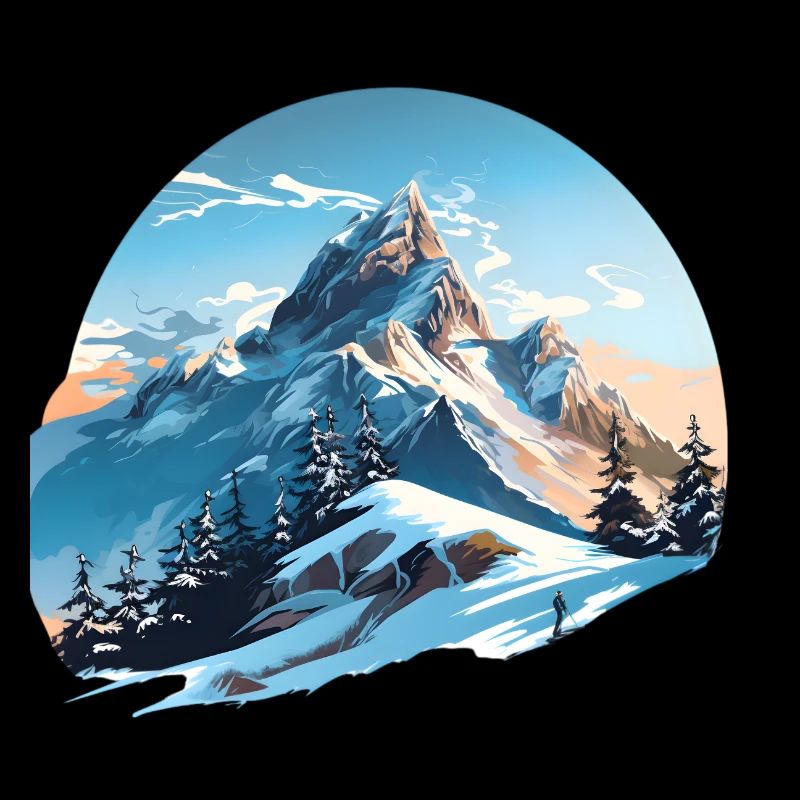 A winter morning at the summit