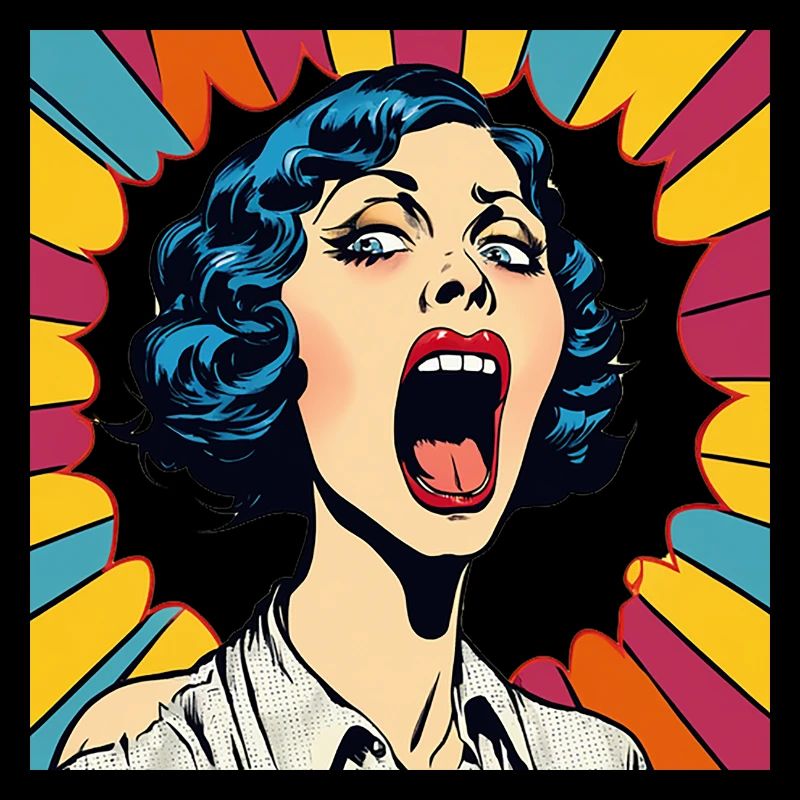 She screams I scream