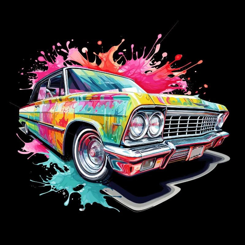 Lowrider coloré