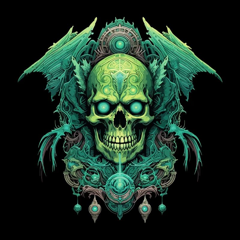 skull skull skeleton darkness gloomy