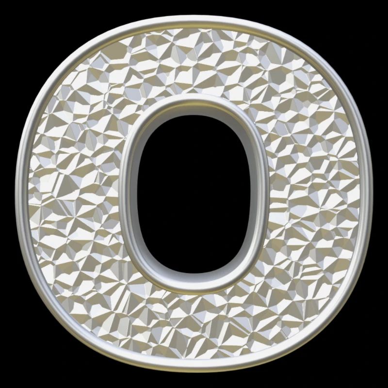 O, letter, letter O, initial, initial O, monogram,
