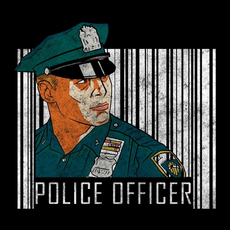 Policier Blue Light Crime Scene Chase